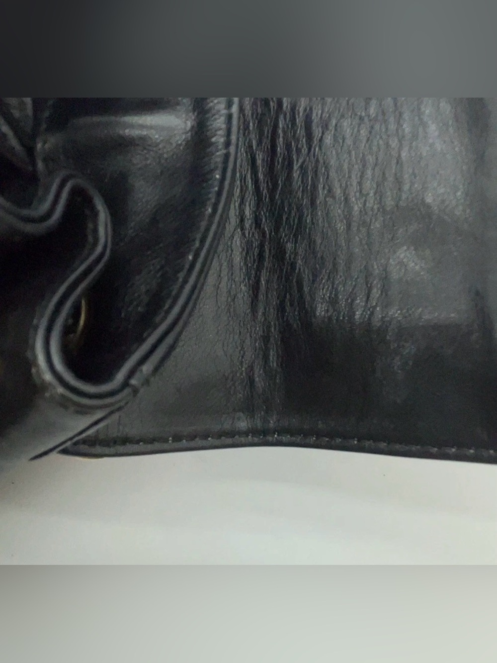 FINAL PRICE Authentic Gucci Bamboo Leather Black 003.2852 Backpack W/Dustbag - Picture 14 of 16